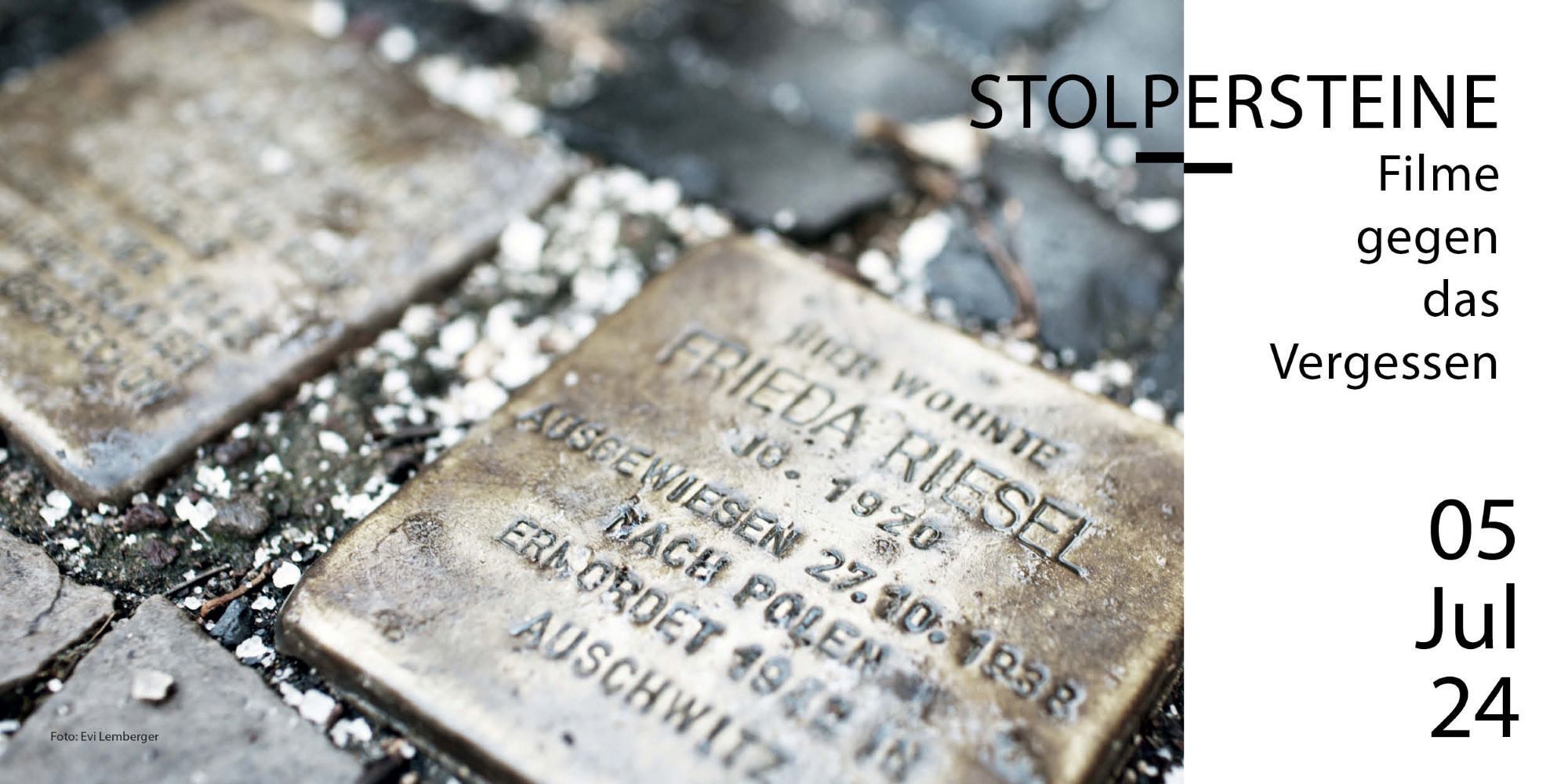 Stolpersteine - Filme gegen das Vergessen