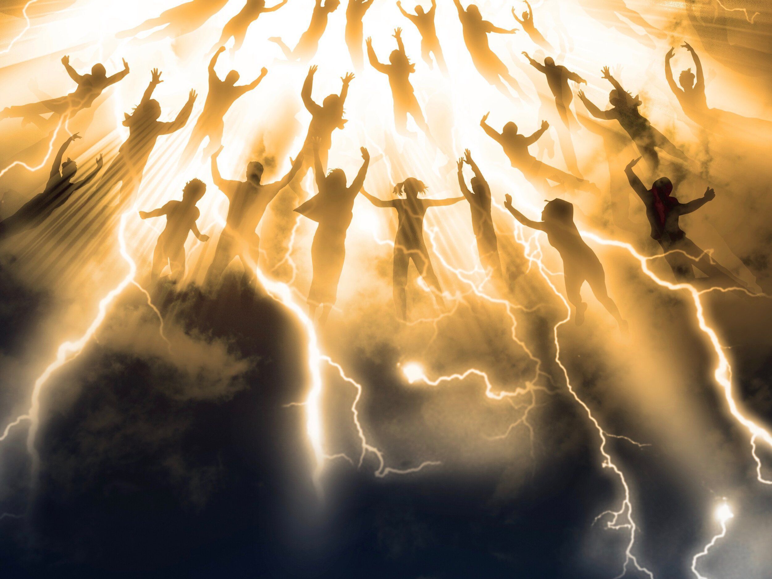 Die Entrückung ("rapture") der gläubigen Christen von der Erde - Darstellung aus dem Kontext des evangelikalen Proestantismus (USA)
